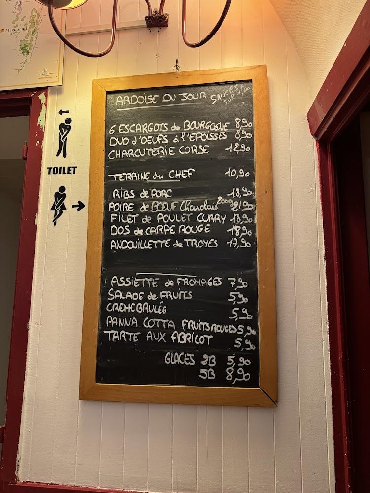 Le P'tit Bouchon Dijonnais - Menu Image 1